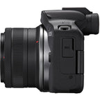 Mirrorless Camera Bundle with 18-45mm & 55-210mm Lenses, 4K Video & 64GB Card
