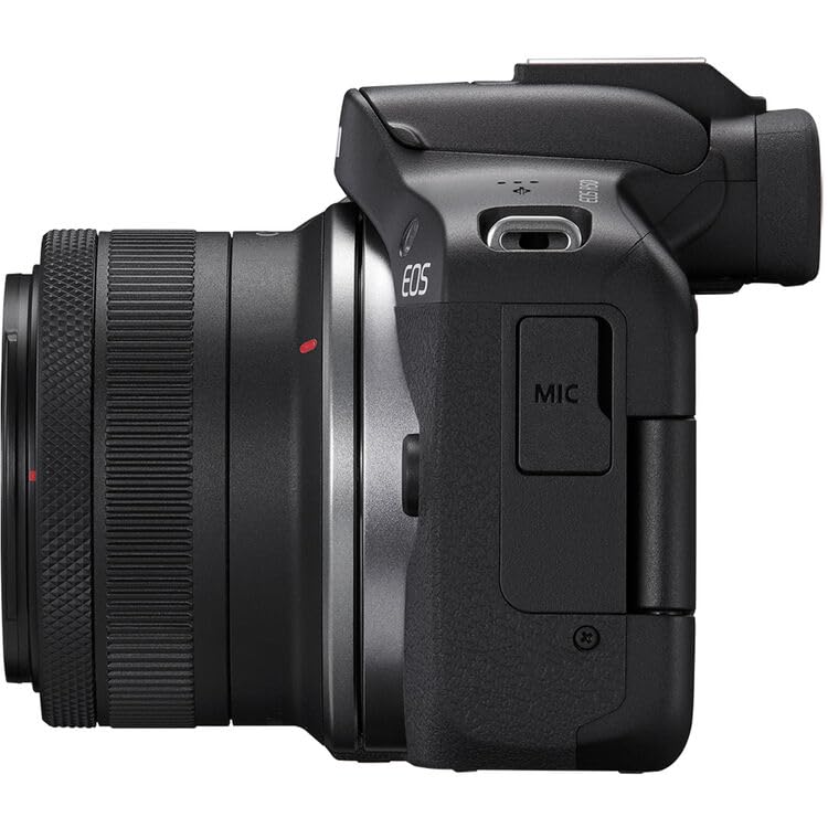 Mirrorless Camera Bundle with 18-45mm & 55-210mm Lenses, 4K Video & 64GB Card