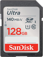 128GB SDXC Memory Card Bundle with Multi-Slot Card Reader